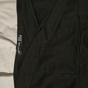 Black maxi dress